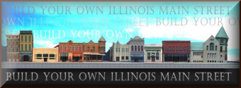 Welcome to a fun website for kids of all ages who want to build HO scale models of actual Illinois historic buildings. You can download your own Build Your Own models parts, print them onto your 8.5”x11” cardstock and then cut out and glue together these full color miniature buildings.
In honor of the 2009 Bicentennial of Abraham Lincoln's birth you can now Build Your Own HO-scale cardboard models of actual historic buildings associated with Abraham Lincoln. Funded by the Illinois Abraham Lincoln Bicentennial Commission in association with Old State Capitol Foundation and the Illinois State Historic Preservation Office, the downloadable model parts for ten Lincoln Site models are available below.
Also check out the Build Your Own Main Street Models. The first one of those, The Tinsley Building was home to Abraham Lincoln’s law office.